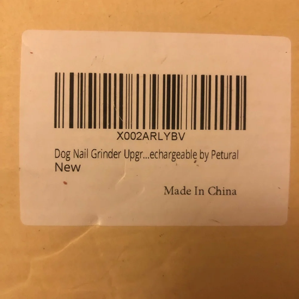 Dog Nail Grinder Rechargeable